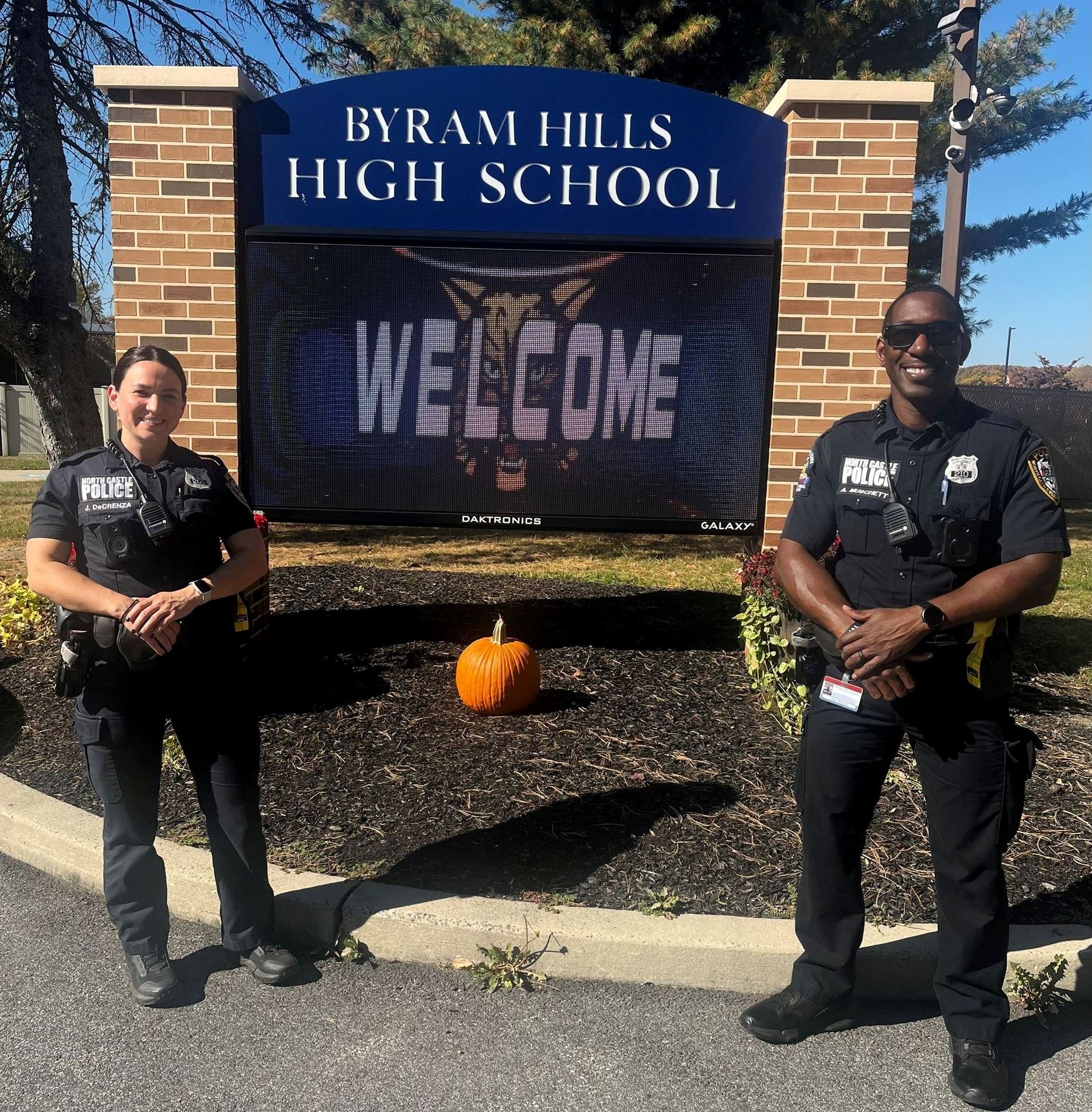 Police Officers Julia DeCrenza and Adrian Muschett