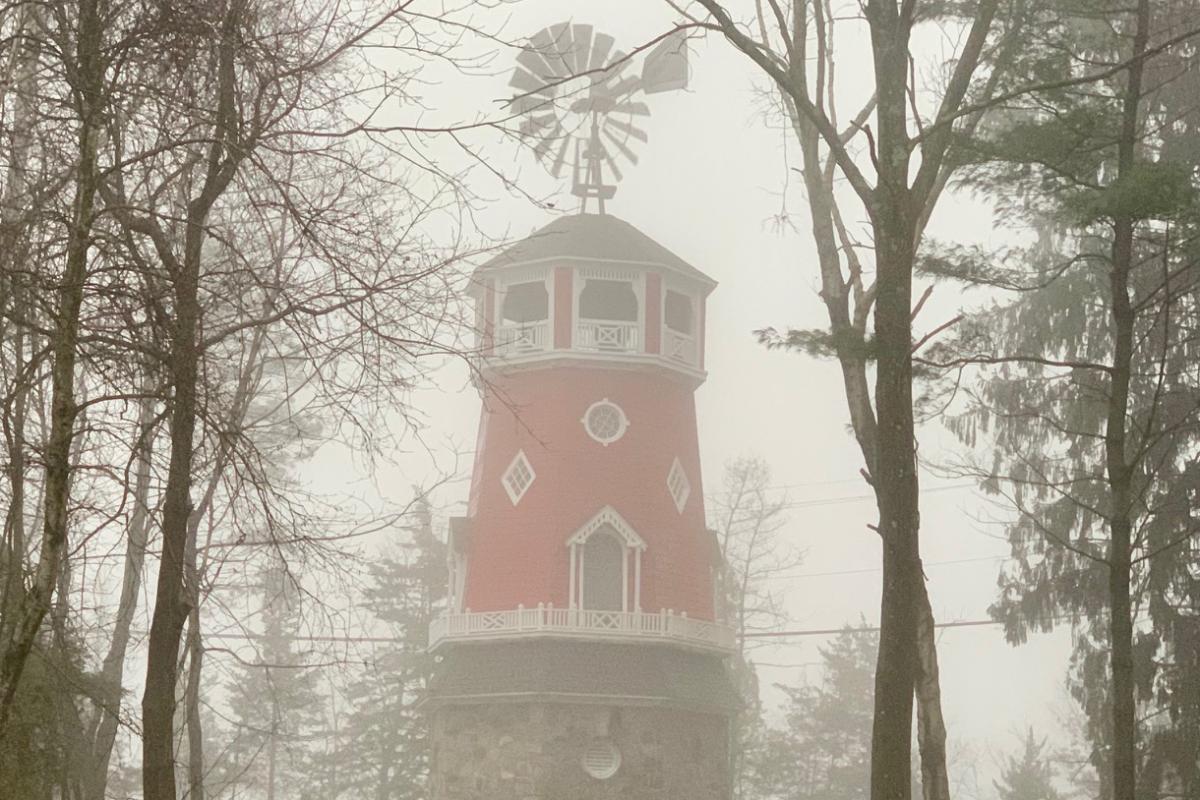 Red Windmill