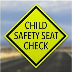 Child Safety Seat Check Sign
