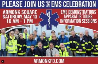 Armonk FD EMS Celebration Armonk Square 5/13