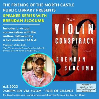 Brendan Slocumb, author of The Violin Conspiracy