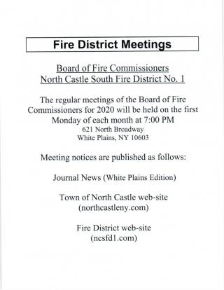 NCSFD1 Meetings 2020